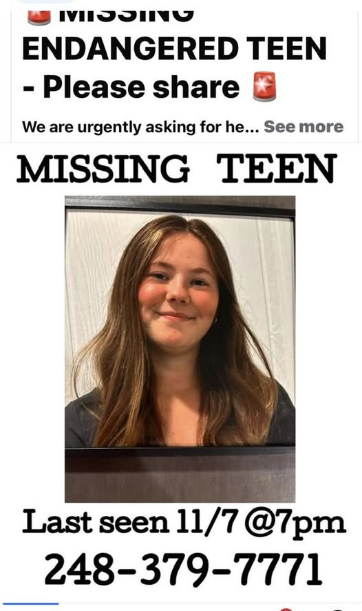 Missing Teen Alert: Help Locate Zoe Mahan, 15 Of Detroit MI